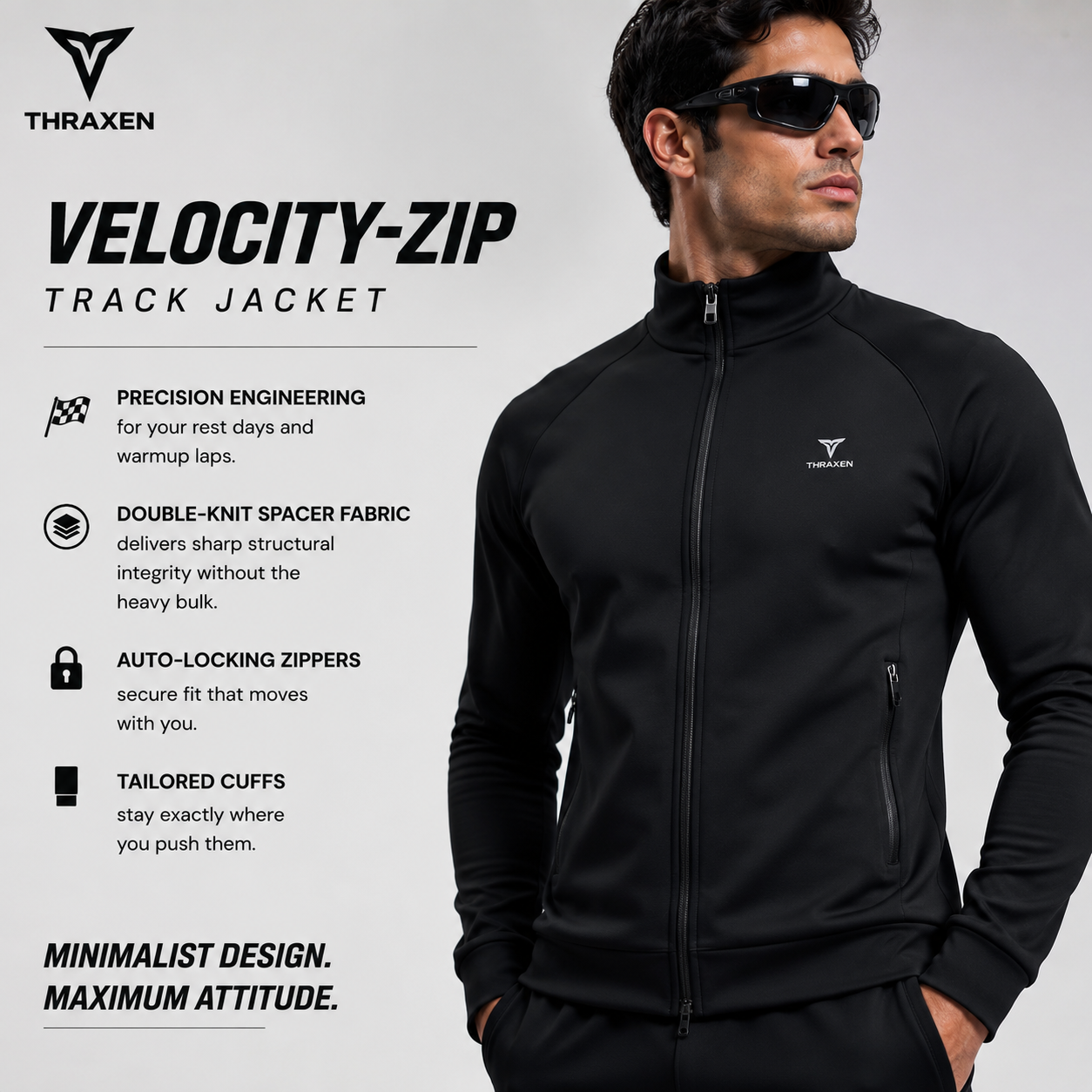 Thraxen™ Velocity-Zip Track Jacket